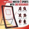 ZEALFEEL Lacrosse Rebounder for Backyard with 5 Adjustable Angles, 4x7FT view 2