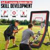 ZEALFEEL Lacrosse Rebounder for Backyard with 5 Adjustable Angles, 4x7FT view 3
