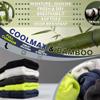 BRISIRA Coolmax Bamboo Viscose Compression Running Socks 3 Pairs Crew Moisture Wicking Anti Blister Athletic Hiking Work Sock view 2