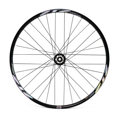 ZTZ 27.5"/29" Thru Axle Boost Mountain Bike WheelsetAluminum Alloy Rim 32H Bike WheelsFront 15 * 110mm Rear 12 * 148mm Disc Brake MTB WheelSetFit 8-12 Speed Cassette (Only Front Wheel, 27.5 inch)