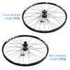 ZTZ 27.5"/29" Thru Axle Boost Mountain Bike WheelsetAluminum Alloy Rim 32H Bike WheelsFront 15 * 110mm Rear 12 * 148mm Disc Brake MTB WheelSetFit 8-12 Speed Cassette (Only Front Wheel, 27.5 inch) view 3