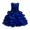 Baby Girls Lace Embroidery Fancy Dress Baby Girl Sundress Kids Girl Lace Pageant Party Wedding Flower Girl Dress view 1