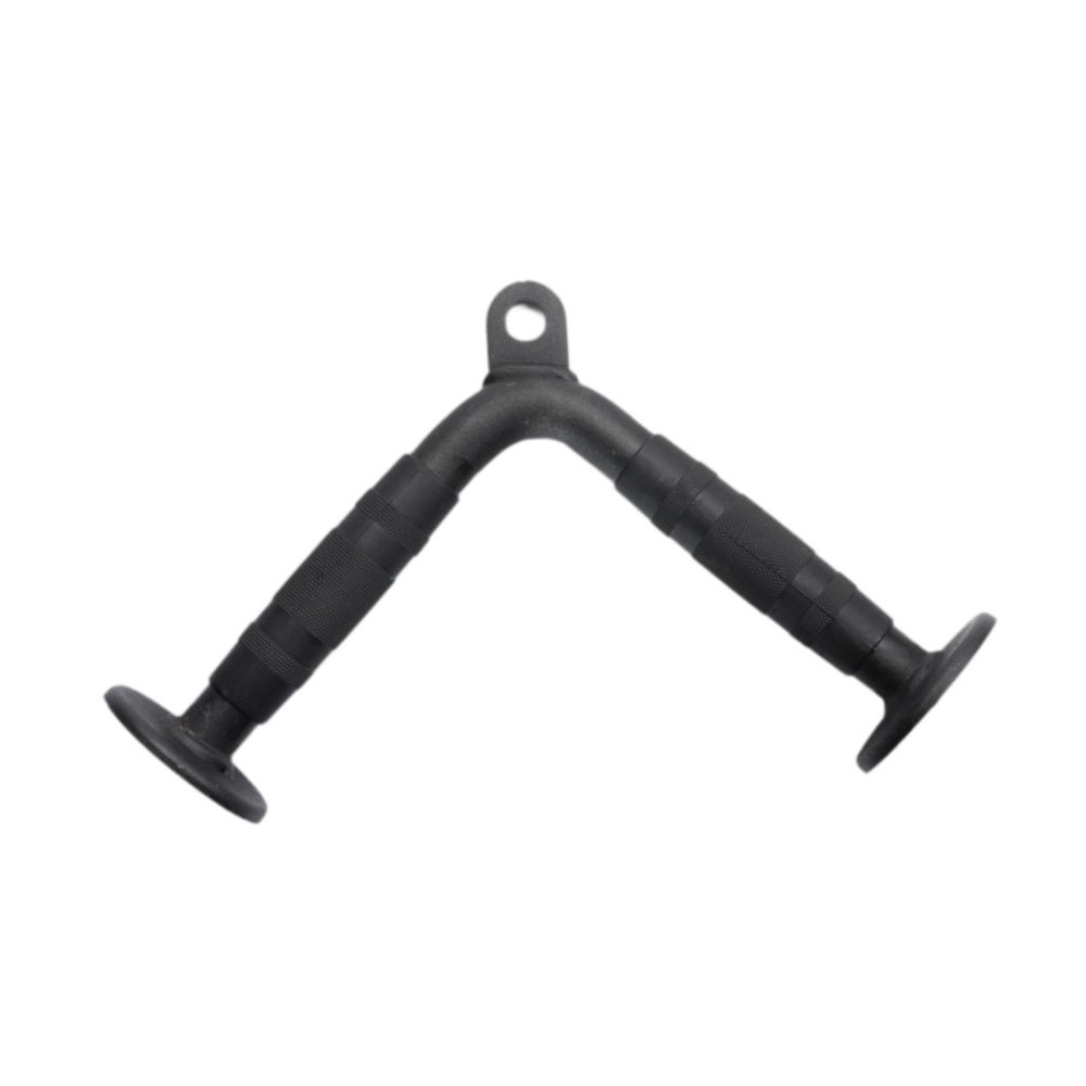 Colaxi Triceps Pushdown Bar V Handle Triceps Pull Down Bar Workout Weight Lifting V Shaped Bar Home Gym Cable Attachment Accessories