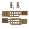 GYDEHUTJ Tactical MOLLE Vest Quick Release Elastic Cummerbund, Lightweight Girdle Side Belt Cumberbund Set view 1