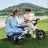 vollsch 12 Inch BMX Style Kids Bike Toddlers Bicycle with Training Wheels for 2-8 Years Old Boys Girls Coaster Brake, White view 4