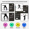 Lmekoe Agile Fitness Light, Reaction Training Light with Remote Control view 2