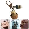Cute Capybara 3D Keychain Cartoon Resin Animal Keyring Bag Pendant Fashion Accessory for Backpack and Phone Decoration view 2