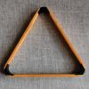 Fabater Solid Wood Billiard 8-Ball Triangle / 9-Ball Diamond Pool Ball Racks for 2-1/4" Pool Balls, Pool Table Accessories (Yellow) view 3
