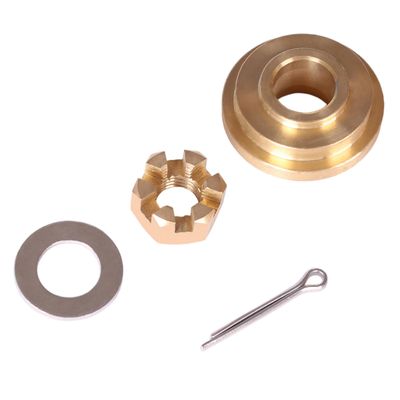 Boat Engine 6G1-45987-01 6G1-45987-02 6N0-G5987-10 Lower Drive Spacer, 90201-10M01 Plain Washer, 90171-10M01 Castle Nut, 91490-30020 Cotter Pin for Yamaha 6HP 8HP 9.9HP F9.9 F6 F8 Propeller
