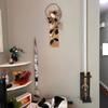 Lightsaber Wall Mount with Pattern, Wooden Lightsaber Stand for Lightsaber Display, Vertical Lightsaber Wall Mount Holder for Most Lightsaber Displays, Gift for Lightsaber Collectors (04) view 2