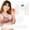 10Pcs Cotton Bra Liners, 3-Layer Rectangle Under Breast Sweat Pads for Women, Bra Sweat Liners, Reusable, Washable, No-Slip (M)