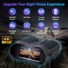 VIRTUAL HAVEN Upgraded Pro Night Vision Binoculars - Ultra 4K Night Vision Goggle with 8X Digital Zoom, 3.2" Screen Display, 32GB SD Card  See Clearly in Total Darkness view 2