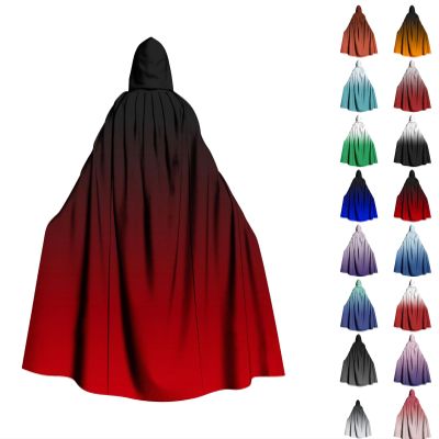 Lmdudan Halloween Cloak Costumes Hooded Cape Steampunk Medieval Outwear Vintage Renaissance Robe Cosplay Costume Unisex