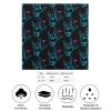 WXENAIEDK Sign Language I Love You Bandanas Multi-Purpose Scarf Headband Handkerchiefs for Women Men view 2