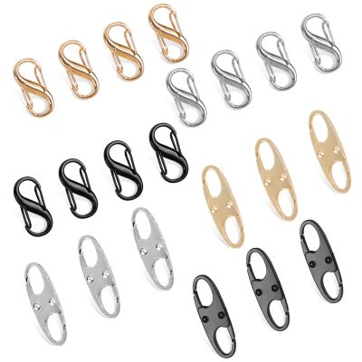 Phinus Lock Combo, Total 21PCS Clips Anti-Theft, Locks Anti-Theft for Luggage, Clothing, Backpacks, Boots, Purses, Travel Outdoor Sports(Black, Silver, Gold)