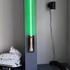 Lightsaber Wall Mount with Pattern, Wooden Lightsaber Stand for Lightsaber Display, Vertical Lightsaber Wall Mount Holder for Most Lightsaber Displays, Gift for Lightsaber Collectors (05) view 2