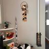 Lightsaber Wall Mount with Pattern, Wooden Lightsaber Stand for Lightsaber Display, Vertical Lightsaber Wall Mount Holder for Most Lightsaber Displays, Gift for Lightsaber Collectors (05) view 3
