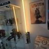 Lightsaber Wall Mount with Pattern, Wooden Lightsaber Stand for Lightsaber Display, Vertical Lightsaber Wall Mount Holder for Most Lightsaber Displays, Gift for Lightsaber Collectors (05) view 4