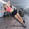 sxvbdway Hyperextension Roman Chair, Strength Training Adjustable Benches Back Extension Benches, Waist Extension Workout, Buttocks Machine, Sit Up Gym Benches Home Men Women Full Body Black view 3