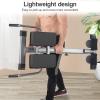 sxvbdway Hyperextension Roman Chair, Strength Training Adjustable Benches Back Extension Benches, Waist Extension Workout, Buttocks Machine, Sit Up Gym Benches Home Men Women Full Body Black view 4