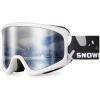 SNOWER Kids Ski Goggles, Anti-Fog Snow Goggles with OTG Design, 100% UV Protection, HD Lens for Kids Boys Girls view 1