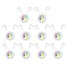 EXCBIOZ 10Pcs Rope Hanging Light: Outdoor Silicone Camp Tent String Rope Warning Lights, Camping Warning Guard, LED, Water Resistant, Green/White/Red/Yellow/Blue