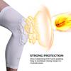 COOLOMG Knee Pads Wrestling Basketball Football Volleyball Youth Kids Adult Protective Knee Compression Sleeves White M view 2