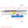 JaylyHala CNC Metal Cylinder Piston Spring Hold Kit for Double Bell VSR-10 Dbell vsr10 view 2