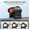 CVLIFE Multiple Reticle 3 MOA Dot & 65 MOA Circle Red Dot, Motion Awake Red Dot Sight, 1x20mm Red Dot Scope Optics with Absolute Co-Witness Riser and Low Mount for 21mm Picatinny Rail view 3