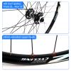 ZTZ 27.5"/29" Thru Axle Boost Mountain Bike WheelsetAluminum Alloy Rim 32H Bike WheelsFront 15 * 110mm Rear 12 * 148mm Disc Brake MTB WheelSetFit 8-12 Speed Cassette (Front+Rear Wheels, 27.5 inch) view 4