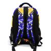 CUXWEOT Waterproof Cheerleading Backpacks Shoulders Schoolbags Cheer Backpack for Men Women Gift(Bright Blue Black Gold) view 2