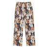ALAZA Oil Painting Puppy Dog Pajama Pants Long Sleep Pant Pajama Bottoms Elastic Waist with Pockets 11-12 Years view 2