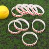 XIHIRCD 20pcs Baseball Bracelets, Silicone Softball Wristbands Motivational Sports Ball Bracelets Party Sports Events Team Favors for Men Women Baseball Players view 3