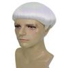 BC GOODS BY Adult Men's 9 Inch Halloween Retro Bowl Cut Wig  White Colors, Soft Synthetic Hair for Festivals & Anime Parties Flame-Retardant Synthetic Fiber view 2
