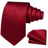 Barry.Wang Ties for Boys 47.2" Self-Necktie Kids and Pocket Square Set Teenager Uniform Graduation Performance Age 6-15 view 2