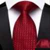 Barry.Wang Ties for Boys 47.2" Self-Necktie Kids and Pocket Square Set Teenager Uniform Graduation Performance Age 6-15 view 4