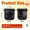 PEUTIER 4 Pcs Clip for Gatorade Gx Bottle, Bottle Clasp to Fasten The Lid Bottle Mouth Fastener Replacement Lid Clip for Gatorade Water Bottle (Black) view 2