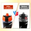 PEUTIER 4 Pcs Clip for Gatorade Gx Bottle, Bottle Clasp to Fasten The Lid Bottle Mouth Fastener Replacement Lid Clip for Gatorade Water Bottle (Black) view 4