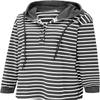 ULLiaN Womens Oversized Striped Color Block Hoodies Casual Long Sleeve Drawstring Side Pullover Hooded Womens Long Tee Shirts (05,XL) view 2