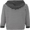 ULLiaN Womens Oversized Striped Color Block Hoodies Casual Long Sleeve Drawstring Side Pullover Hooded Womens Long Tee Shirts (05,XL) view 4