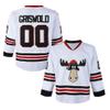 Men's Clark #00 Griswold Movie Hockey Jersey Stitched X-Mas Christmas Vacation (US, Alpha, Large, Regular, Regular, White) view 2