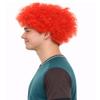 BC GOODS BY Adult Unisex Italy Jumbo Sport Fun Wigs | Afro Patriotic Wig with Breathable Capless Cap for Men and Women| Synthetic Fiber Wig Perfect for Sport's and Halloween Cosplay view 4
