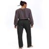 ELESOL Women's Athletic Pants - Polyester Rayon Spandex Blend Protective Pants Black view 2