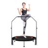 ALTLER 40"/48" Foldable Mini Fitness Rebounder with Adjustable Foam Handle, Max Load 330/440 lbs, Indoor Cardio Exercise Rebounder for Adults view 1