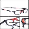 WIVKS Basketball Goggles, Outdoor Sports Anti-Fog Protective Safety Eyewear Glasses for Adult Men Youth Soccer Dribbling (Black/Red) view 4