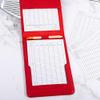 BYFDIY Custom Name Golf Scorecard Holder Leather Personalized Monogram Golf Yardage Book Cover Birthday Gifts 13.784.53INCH 5 Colors view 4