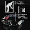 WIVKS Sport Basketball Goggles, Anti-Fog Soccer Dribbling Racketball Tennis Protective Safety Eyewear Glasses for Adult Youth (Transparency White) view 3