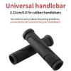 ADZJOY 2pcs Universal MTB Bicycle Handlebar Grips, Thickened TPE Rubber Handlebar Sleeves, Fits Mountain Bike Long Grips 4.92 * 0.87 Inch(Double Pass Model) view 2