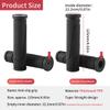 ADZJOY 2pcs Universal MTB Bicycle Handlebar Grips, Thickened TPE Rubber Handlebar Sleeves, Fits Mountain Bike Long Grips 4.92 * 0.87 Inch(Double Pass Model) view 3