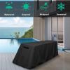 Weights Bench Cover, Oxford Waterproof Weight Bench Cover, Workout Bench Cover, Sit-Up Board Cover, Fitness Bench Covers for Outside Rain and Sun Protection view 4